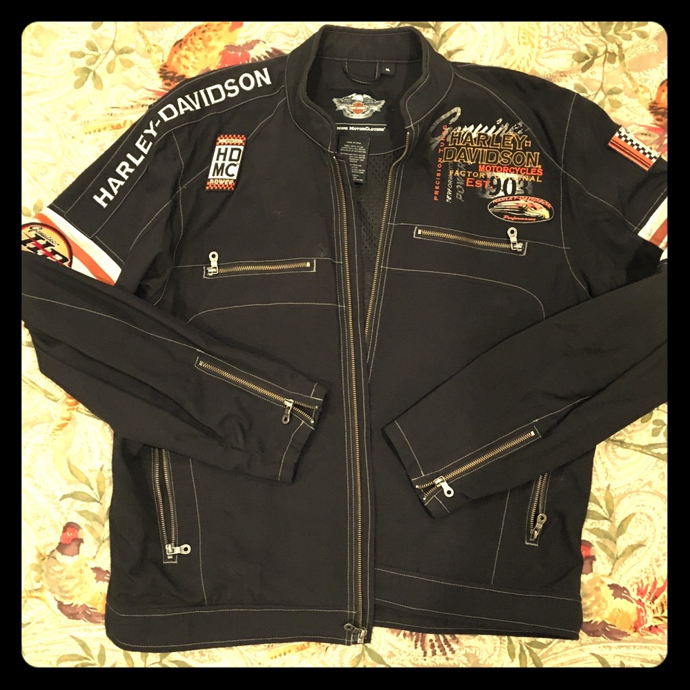 Genuine Harley Davidson jacket XL lightweight